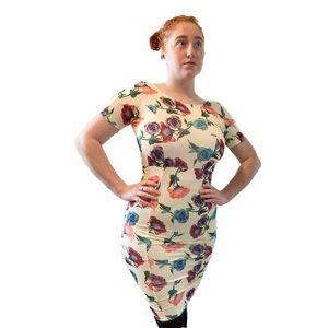 Classy Floral Bodycon